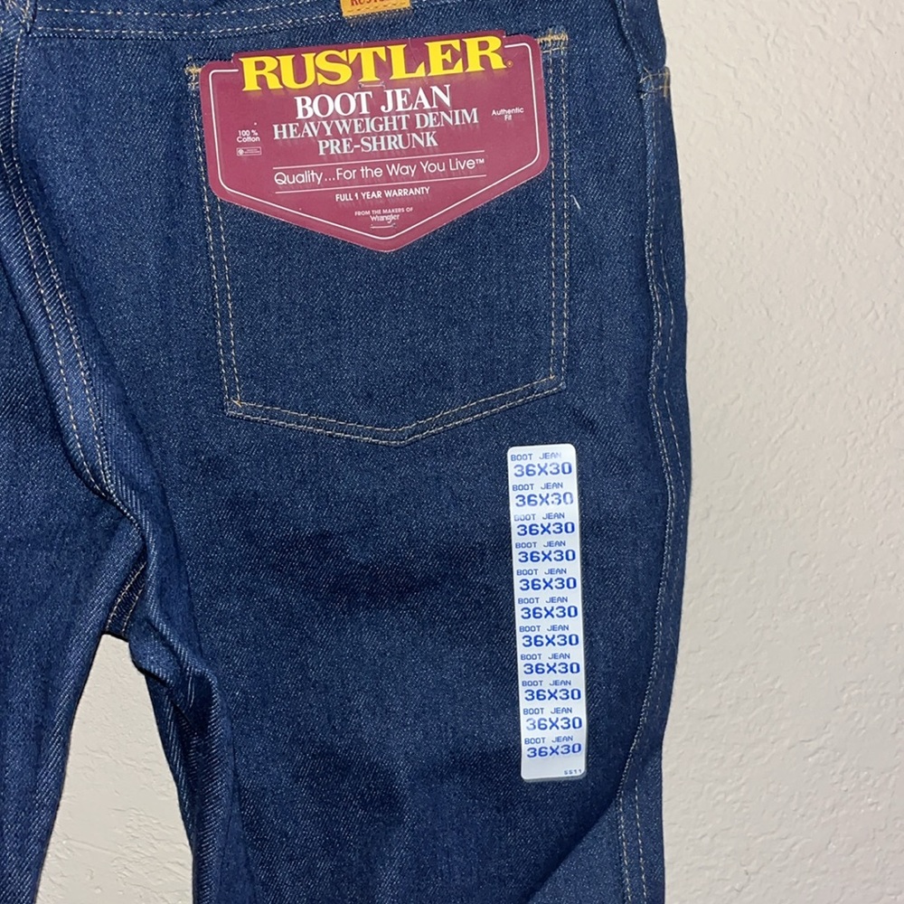 Vintage NWT Rustler bootcut jeans size 36x30